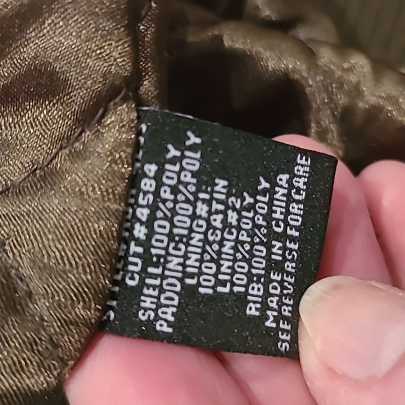 Khaki green bomber jacket - Picture 13 of 14